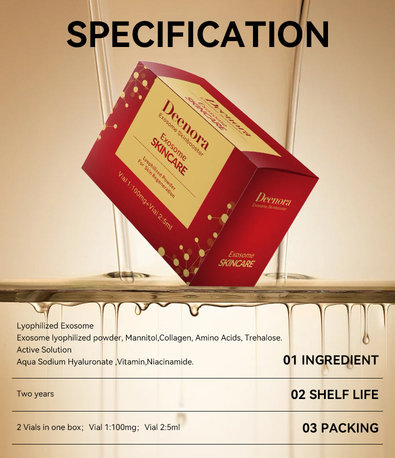 DEENORA Exosome Skinbooster For Skin Regeneration Define Your Natural Beauty