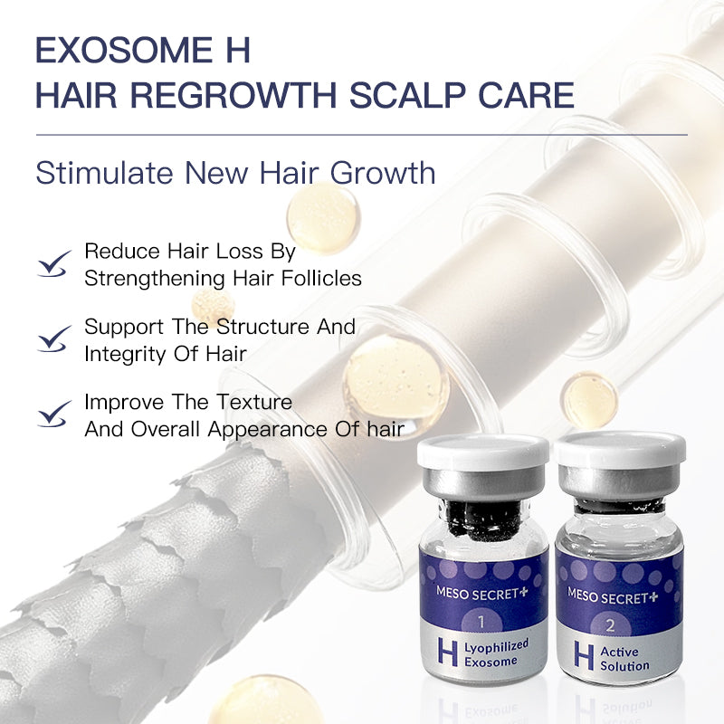 Exosome Hair Solution Lyophilized For Scalp Care & Hair Solution