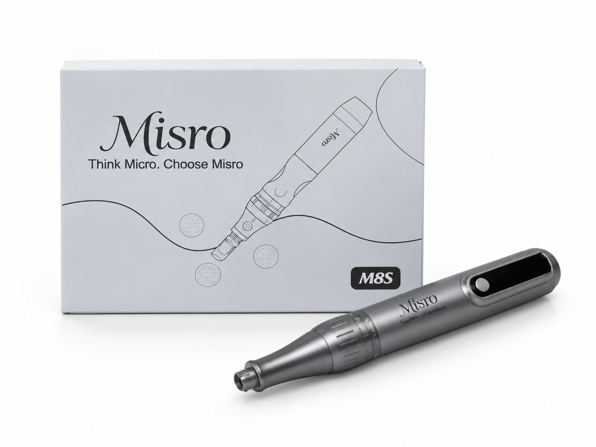 Misro M8S Microneedling Pen Professional Adjustable Depth Skin Needling Device